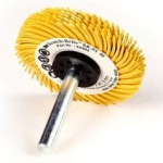 Radialbürstenscheibe D 50,8 mm, K80 BB-ZS Typ C, gelb, 3M