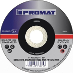 Schruppscheiben Ø230xS6mm, Bohrung 22,23 mm gekröpft Universal, Promat 840015
