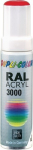 Retoucheerstift 12 ml, Dupli-Kleur vuurrood glanzend, RAL 3000