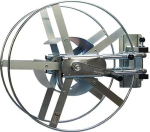 Wandschlauchhalter mit Aufroller Anschlussgewinde 26,44 mm G 3/4" Alba Status III