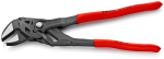 Sleuteltang L=250 mm, zwart geatramenteerd, SW 52 mm Plastic beschermkap, Knipex