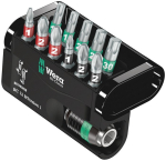 Bit set PH/PZD/TX, 12 pcs. Wera Bit-Check 12 Wera Bitorsion 1