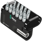 Bit set PH/PZD/TX/6Kt. 12 pcs. Wera Bit-Check 12 Metal 1