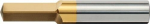 Thread tapping tool M20, number of teeth 3 Solid carbide TiN, Promat 867725