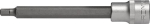 Steckschlüsseleinsatz SW 6 mm, L=140 mm, 1/2" Innen-6-kant Promat 821273