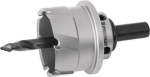 Hole saw incl. drill and spring Ø=54 mm, cutting depth 20 mm Carbide-tipped, Promat 800145
