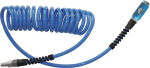Compressed air hose set 6.5x10 mm, L=6 m Safety coupling DN 7.4, Ewo