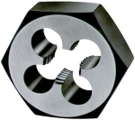 Hexagon cutting nut DIN 382 M18, HSS, 6g Boss