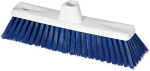 Bezem HACCP L=300 mm, dikte varkenshaar 0,25 mm blauw, Nölle