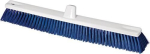 Bezem HACCP L=600 mm, dikte varkenshaar 0,25 mm blauw, Nölle