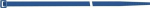 Kabelbinders LxB 280x4,5 mm Polyamide blauw, Sapi Selco