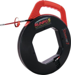 Kabeleinziehgerät Bandl. 30 m Radius 15 mm,Kabel-Ø= 5,3 mm Runpotec Runpo 5