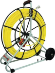Glass fibre rod Belt length 120 m Bending radius 620 mm Cable Ø = 9 mm, Runpotec