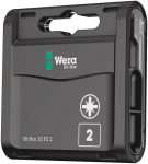 Bitbox PZ 1/4" 2x25 mm 20 pcs. Wera Bit-Box 20 PZ