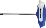 Pin spanner with cross handle SW 6 mm, blade length 100 mm S2 steel, Promat 825012