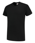 T-Shirt V-Ausschnitt schwarz, BW190 Tricorp Casual