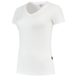Damen T-Shirt V-Ausschnitt weiss, MG190 Tricorp Casual