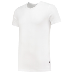 T-Shirt V-Ausschnitt Slim Fit weiss, MG170 Tricorp Casual