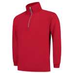 Sweatshirt Reißverschluss rot, MG280 Tricorp Casual