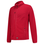 Fleece jacket red, PO280 Tricorp Casual