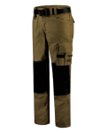 Canvas work trousers with Cordura trim beige black, MG300 Tricorp Workwear