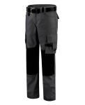Canvas work trousers with Cordura trim grey black, MG300 Tricorp Workwear