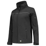 Dames softshell jas Maat donkergrijs, MG340 Tricorp Uitstekende Werkkleding