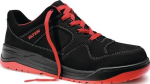 safety shoes size 42 S3 ESD Elten Maverick Black-Red Low