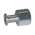 Anschlussnippel Balgsauger rund 1,5 u. 2,5 Falten FGA M5 Ø 5