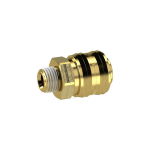 Snelkoppeling NW 7.2 MS blanco G AG gecoat