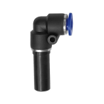 L-connector Blauwe serie Slang-Ø