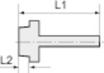 Einschraubschlauchtülle G 1/4" AG für Schlauch LW 9 Messing vern.
