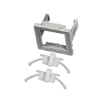 Einbaurahmen aus Kunststoff für elektornische Druckschalter