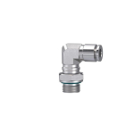 Push-in L-fitting swivelling M5 a. Hose Ø 4 ES 1.4404