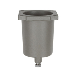 Edelstahlbehälter BG1 & BG3 für Edelstahl-Guss-Filter/Filterregler