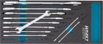 Double open-end spanner set SW 6x7-30x32 mm 11 pcs. Hazet 163-377/11