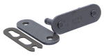 Rechte verbindingsstang, E veer C2050 1.1/4"x9,53 mm met recht lipje, Elite