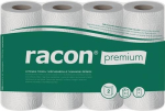 Keukenrol 64 vellen, 2-laags, 22,0 x 25 cm racon Premium K-2 PACK=4 RO