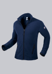 Fleece jacket midnight blue, 100 % PES BP 1694