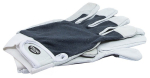 Handschoenen van nappaleer met stoffen rug Maat 10 met klittenbandsluiting op de tailleband Sterke Hand Sukkur 0277