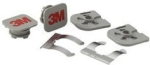 Fastening element complete for visor frames 3M M-960