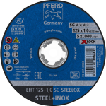 Snijschijf EHT 125-1.0 SG StaalOX/X-LOCK Pferd