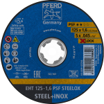 Cutting disc EHT 125-1.6 PSF SteelOX/X-LOCK Pferd