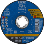 Cutting disc EHT 115-1.6 PSF SteelOX/X-LOCK Pferd