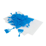 Pet & bord set TLAC 50/B 50 per stuk blauw + 2 zelfklevende