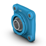 Y-flange bearing housing 4-hole F4BC 20M-TPZM SKF Food Line