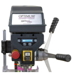 Column drilling machine 400 V with V-belt drive, m.BMP130 OPTIdrill D26PRO SET w. vice