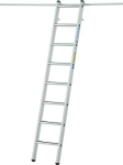 Suspended shelf ladder 8 steps Vertical suspension height up to 2.28 m Zarges Saferstep LH