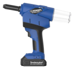 Akkublindnietgerät mit Schnellladegerät 2 Akku 20V 2,0 Ah in L-Boxx Honsel RIVDOM eBZ 3