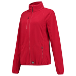 Dames fleecejack Maat rood, PO280 Tricorp Casual